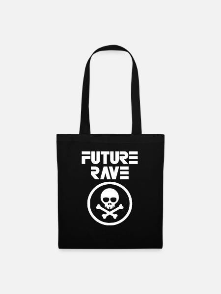 Future Rave - Stoffbeutel - Schwarz