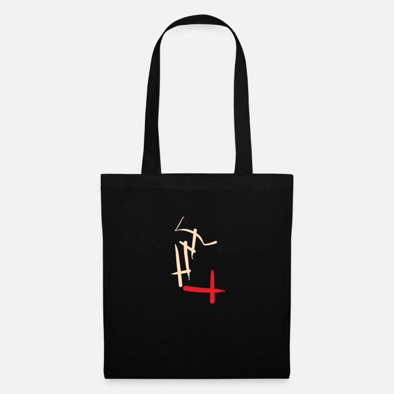 La beauté abstraite - Sac en tissu - noir