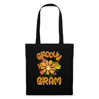 Groovy Gram Family Matching Vintage Family Outfit - Tote Bag - black - Front