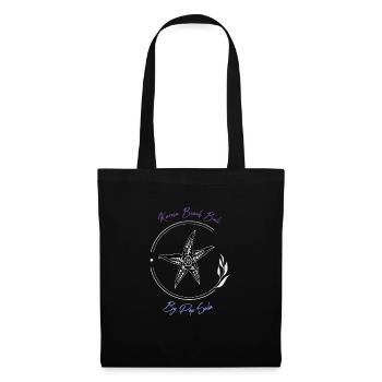 Karma Beach starfish purple blue - Tote Bag - black - Front