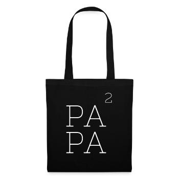 PA PA2 - Stoffbeutel - Schwarz - Vorne