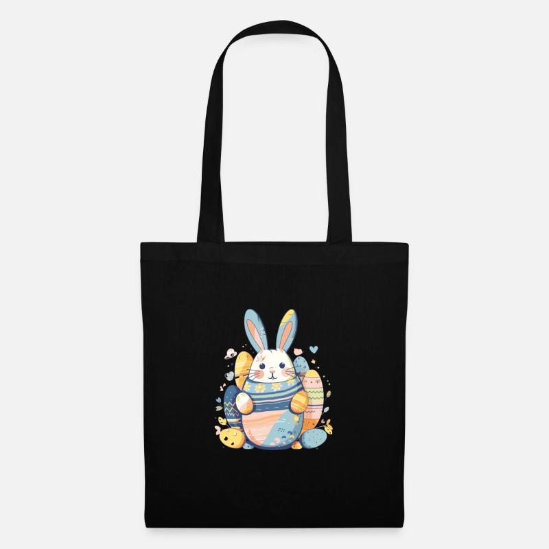 Easter Bunny - Tote Bag - black