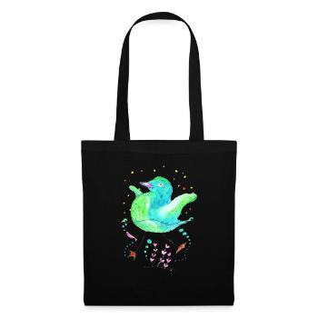 Plongeon de bonne humeur - Sac en tissu - noir - Devant