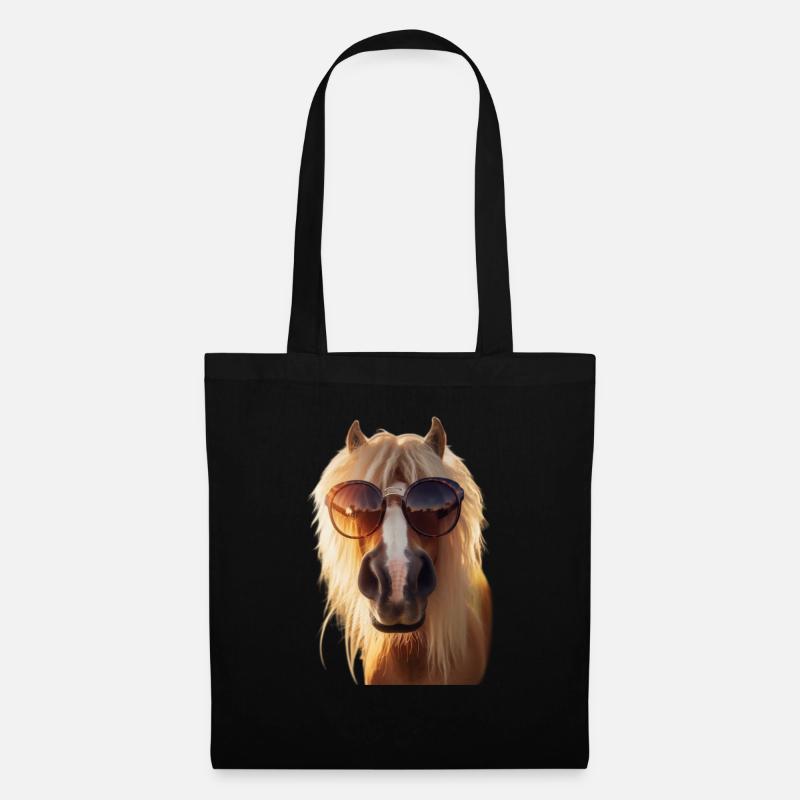 It's cool Haflinger - Stoffbeutel - Schwarz