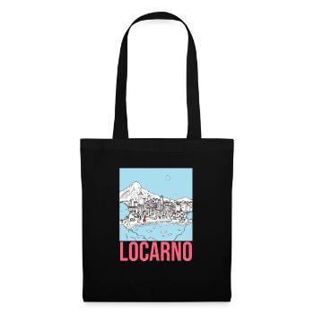 Locarno - Stoffbeutel - Schwarz - Vorne