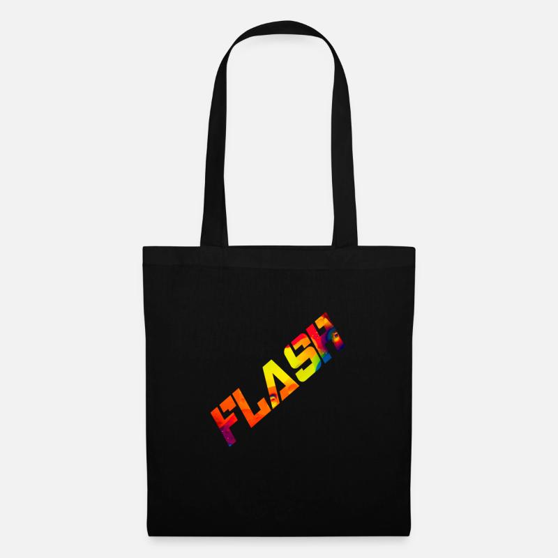 Flash - Stoffbeutel - Schwarz