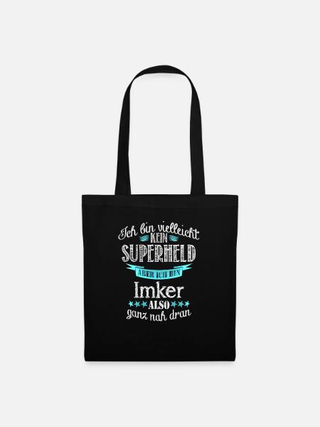 Imker - Stoffbeutel - Schwarz