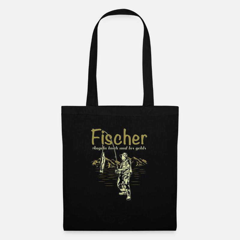 Fischer - Stoffbeutel - Schwarz