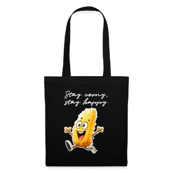 Restez ringard, restez heureux ! - Sac en tissu - noir - Devant
