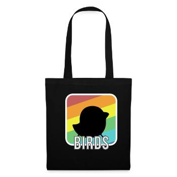 bird - Tote Bag - black - Front