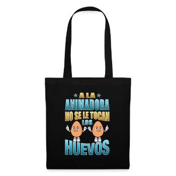 The entertainer does not touch her balls - Tote Bag - black - Front