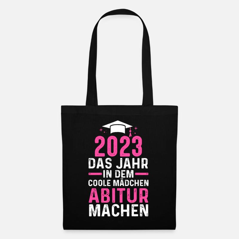 Abiturienten Abschluss 2023 Abitur - Stoffbeutel - Schwarz