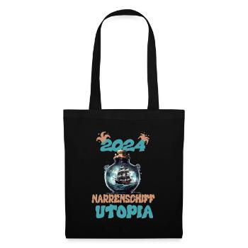 2024, Ship of Fools Utopia - Tote Bag - black - Front