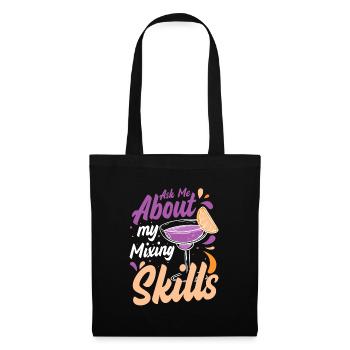 Cocktail Drink Mixing Bottle - Sac en tissu - noir - Devant