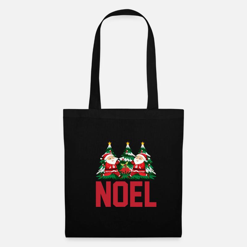 Joyeux Noël - Sac en tissu - noir