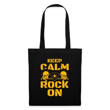 Music Rock Music Guitar Concert - Tote Bag - black - Front