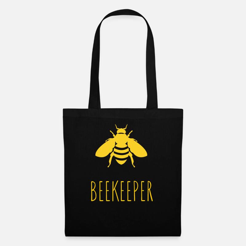Beekeeper Biene Imker - Stoffbeutel - Schwarz