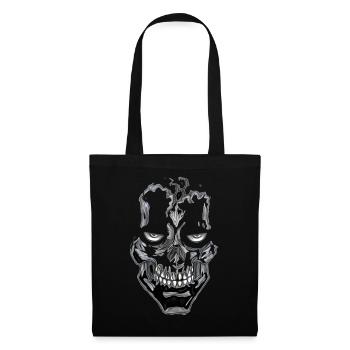 New Bad Skull the Special Skull - Tote Bag - black - Front