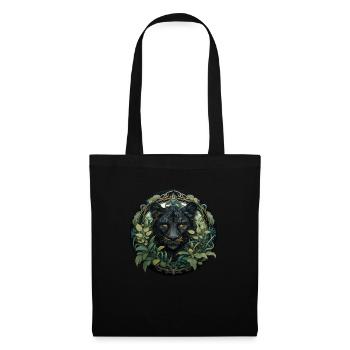 Jungle, Nature Design Cadeau - Sac en tissu - noir - Devant