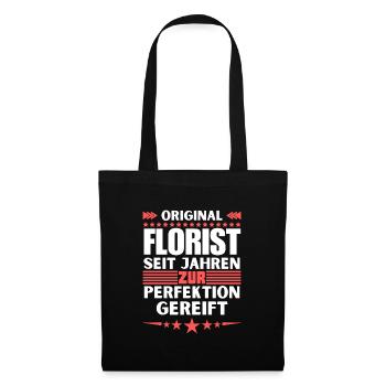 Florist matured to perfection - Tote Bag - black - Front