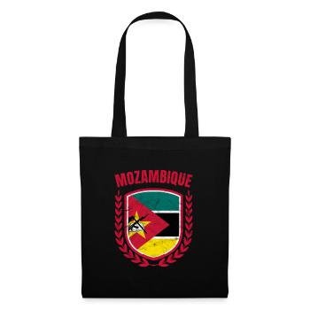 Mozambique - Sac en tissu - noir - Devant