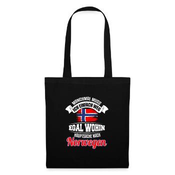Fishing Tour 2020 Norway Angler Fisherman Gift - Tote Bag - black - Front