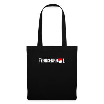 Franken Madl Franke Fränkisch Geschenk - Stoffbeutel - Schwarz - Vorne