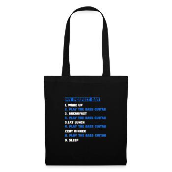 Bass Guitar Bass Guitar Bassist Gift - Tote Bag - black - Front