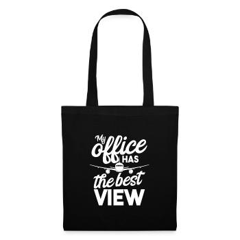 Pilot pilot aircraft gift - Tote Bag - black - Front