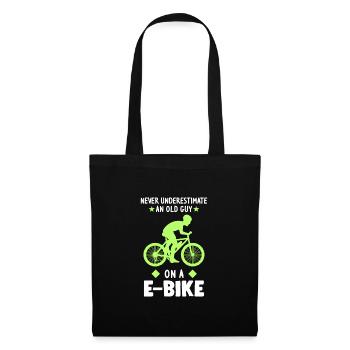 E-Bike Guy E-Bike Gift - Tote Bag - black - Front
