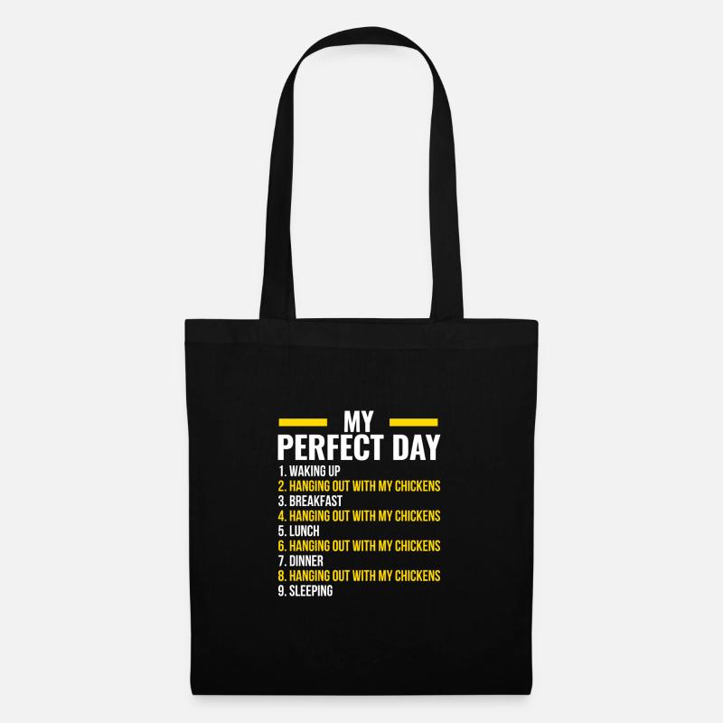 Chicken Chicken Chicken Gift - Tote Bag - black