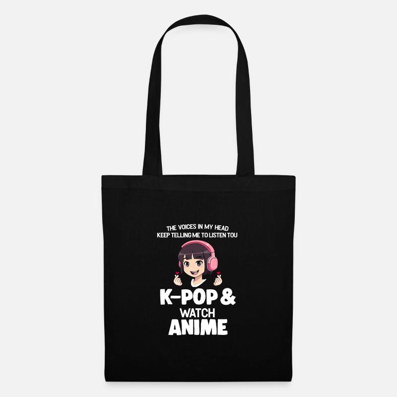 K-Pop-K-Pop-Merch K-Pop-Waren Geschenk - Stoffbeutel - Schwarz