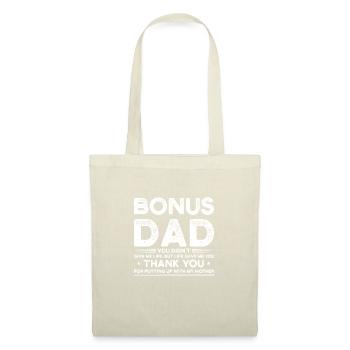 Beau-père Bonus Père Père Cadeau - Sac en tissu - nature - Devant