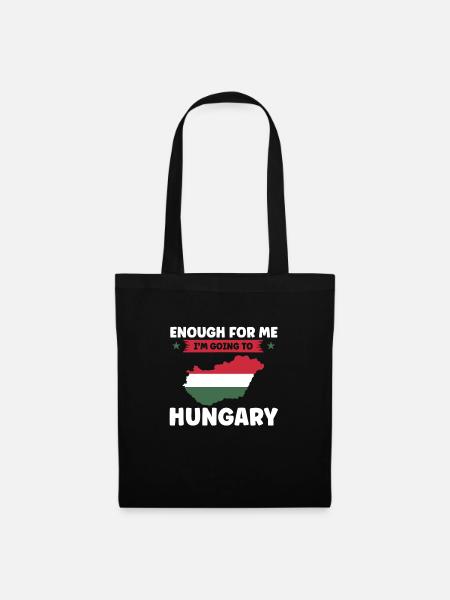 Hungary Hungarian Hungarian Flag Gift - Tote Bag - black