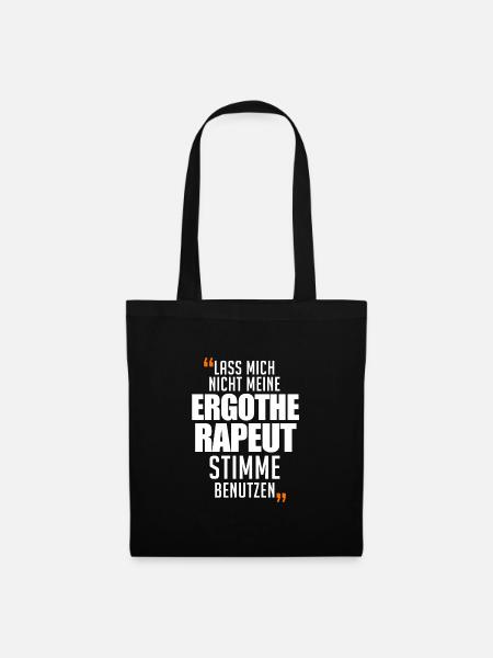 Ergotherapeut Beruf Ergotherapie Geschenk - Stoffbeutel - Schwarz