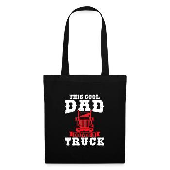Truck Truck Drive Truck Gift - Tote Bag - black - Front