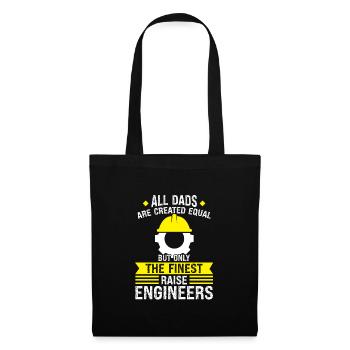 Engineer Father Son Engineer Father Family - Tote Bag - black - Front