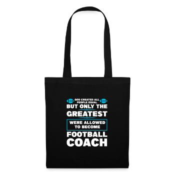 Coach Football Coach Football Game Gift - Tote Bag - black - Front