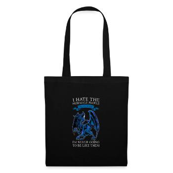 Dragon Dragon Mythical Creature Gift - Tote Bag - black - Front