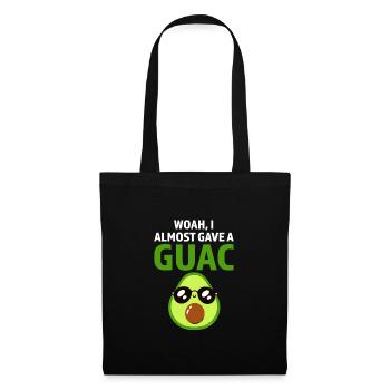 Avocados Avocado Avocado-Liebhaber Geschenk - Stoffbeutel - Schwarz - Vorne
