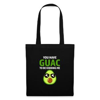 Avocados Avocado Avocado-Liebhaber Geschenk - Stoffbeutel - Schwarz - Vorne