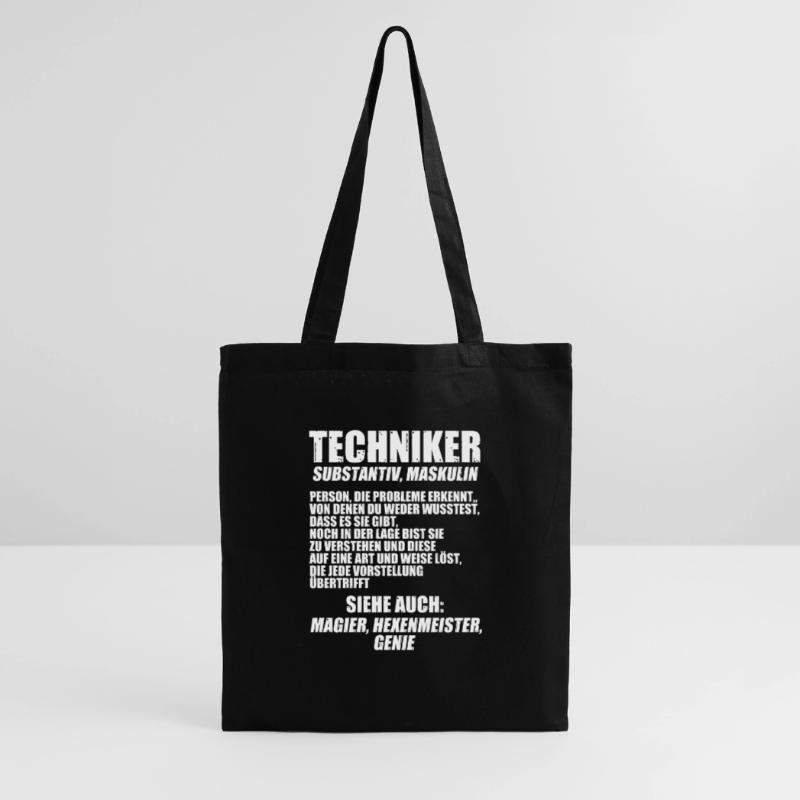 Techniker Beruf Technik Geschenk Stoffbeutel