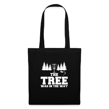 Discgolfer Discgolf Discgolfing Geschenk - Stoffbeutel - Schwarz - Vorne