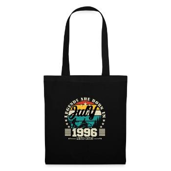 July 1996. Birthday gift July 1996. - Tote Bag - black - Front