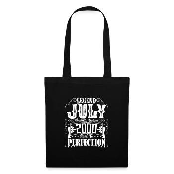 July 2000. Birthday gift July 2000. - Tote Bag - black - Front