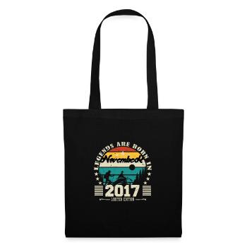 November 2017. November 2017 Birthday Gift. - Tote Bag - black - Front