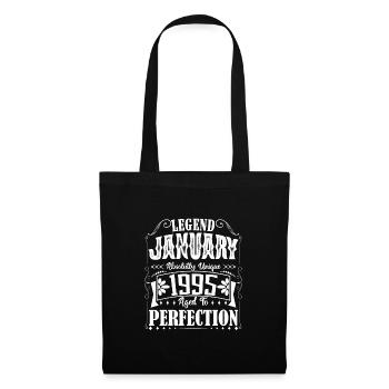 January 1995. January 1995 Birthday Gift. - Tote Bag - black - Front