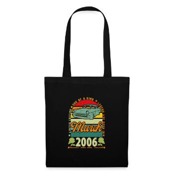 March 2006, March 2006, March 2006. - Tote Bag - black - Front