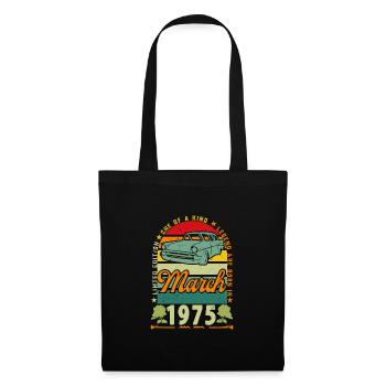 March 1975, March 1975, March 1975. - Tote Bag - black - Front