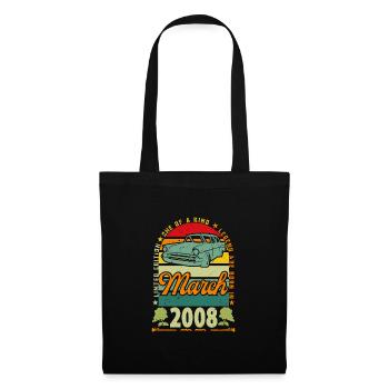 March 2008, March 2008, March 2008. - Tote Bag - black - Front